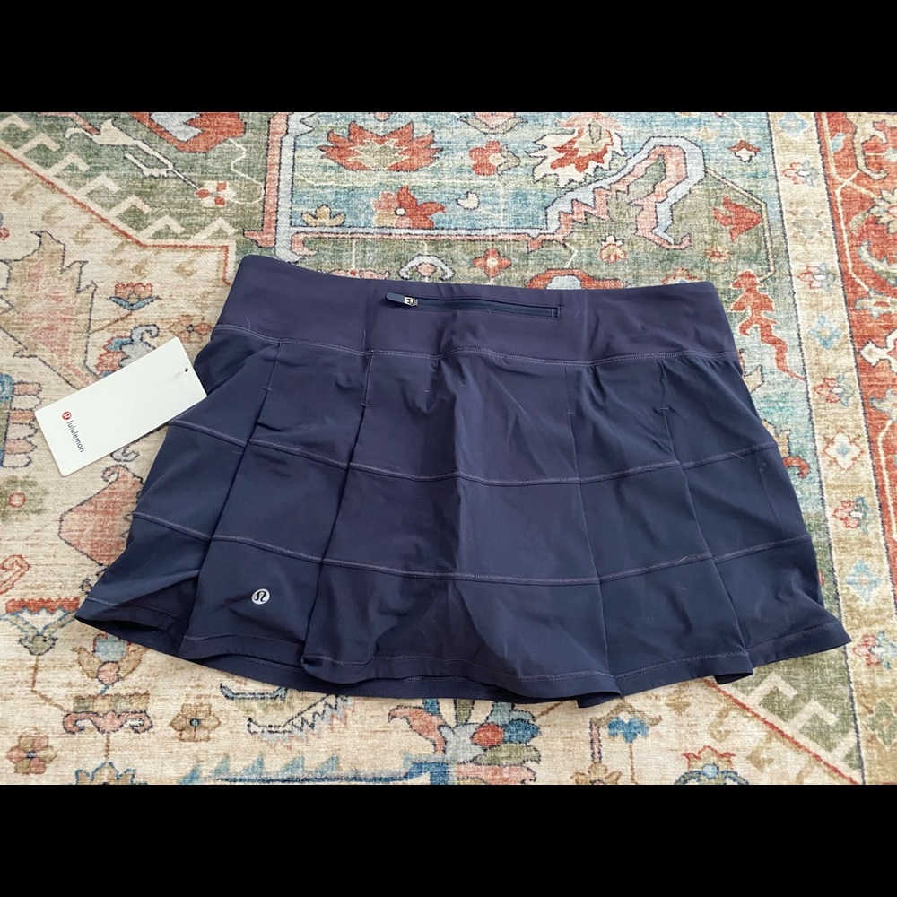 NWT lululemon pace rival skirt size 10 reg…